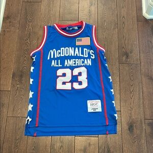McDonald's Blue and Red All-American Game Jersey